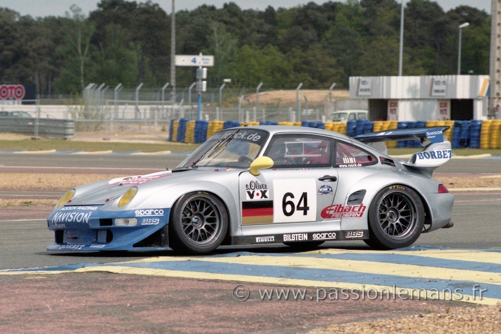 24h du mans 1998 Porsche 911 GT2 N°64