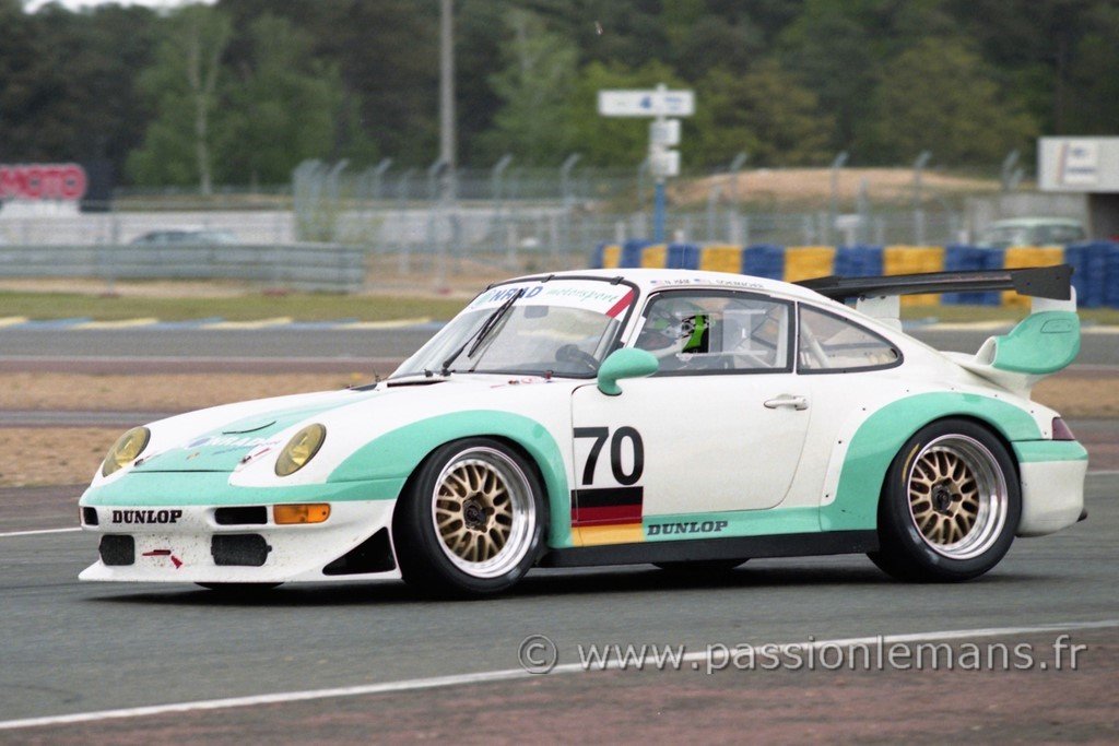 24h du mans 1998 Porsche 911 GT2 N°70