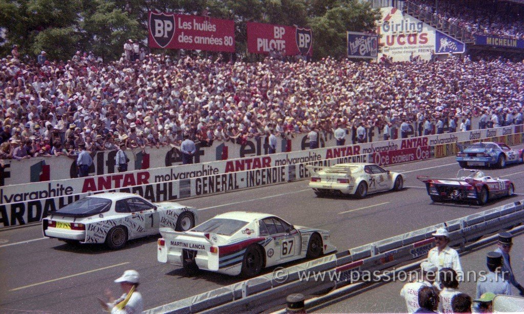 24h du mans 1981 Porsche 924 N°1