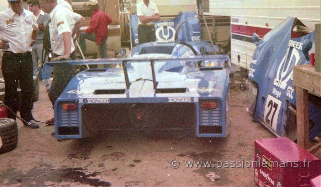 4h Du Mans 1982 Mirage N°27