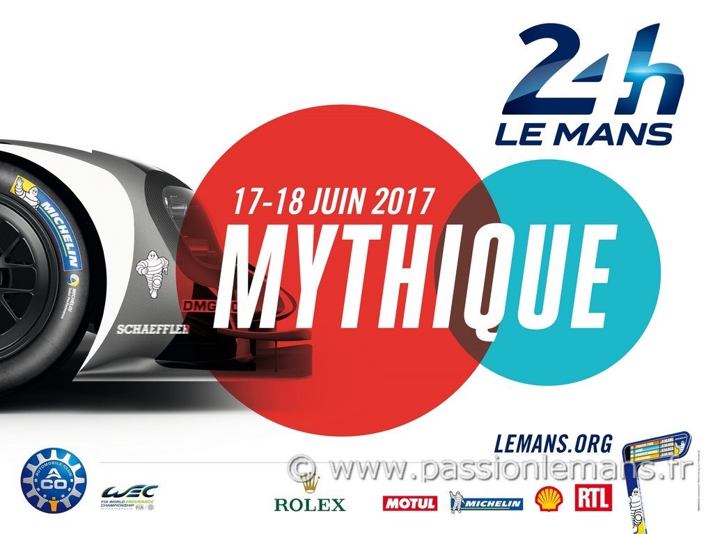 Affiche 24h du Mans 2018