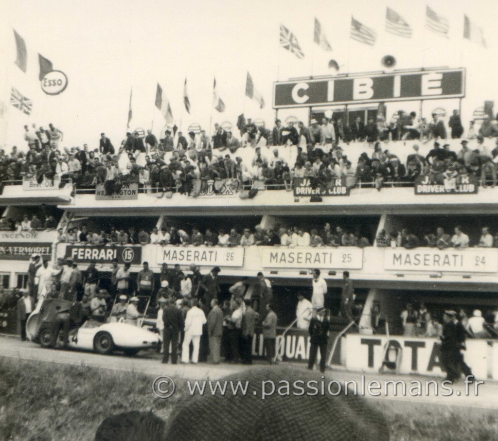 24h du mans 1960 stands