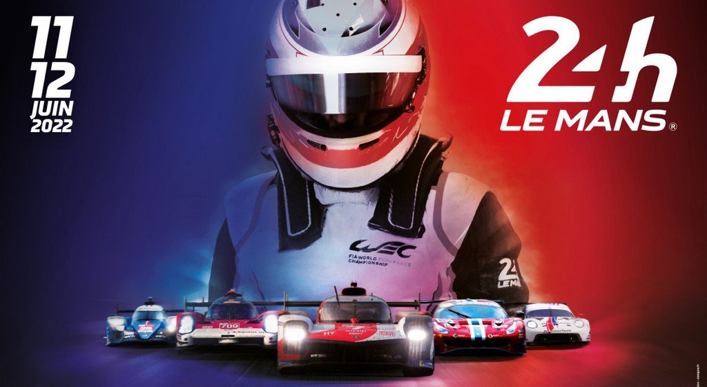 Affiche 24 Heures Du Mans 2022