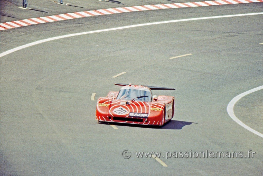 24h Du Mans 1982 Sauber N°20