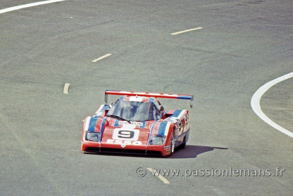 24h Du Mans 1982 WM P82 N°9