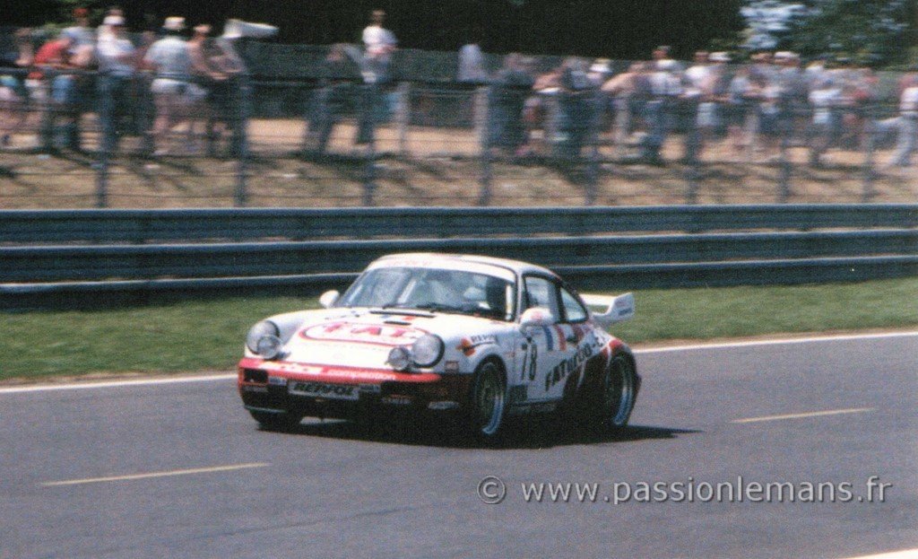 24h du mans 1993 93 Porsche Carrera RSR N°78