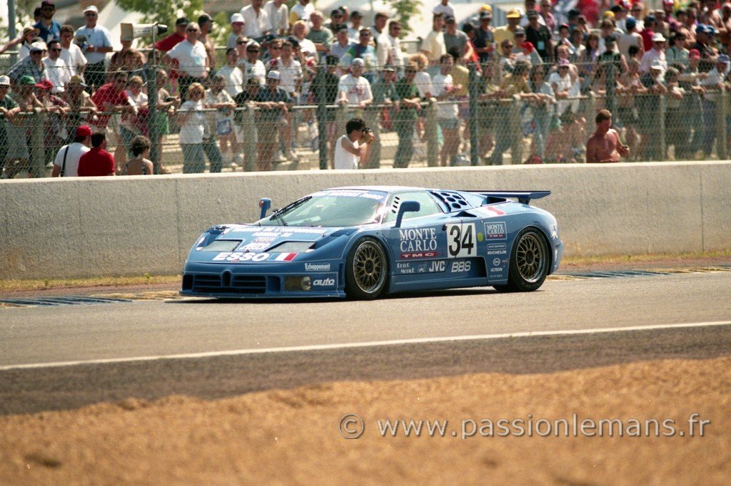 le mans 1994 Bugatti N°34