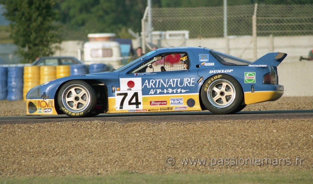 24h du mans 1994 Mazda RX7 N°74