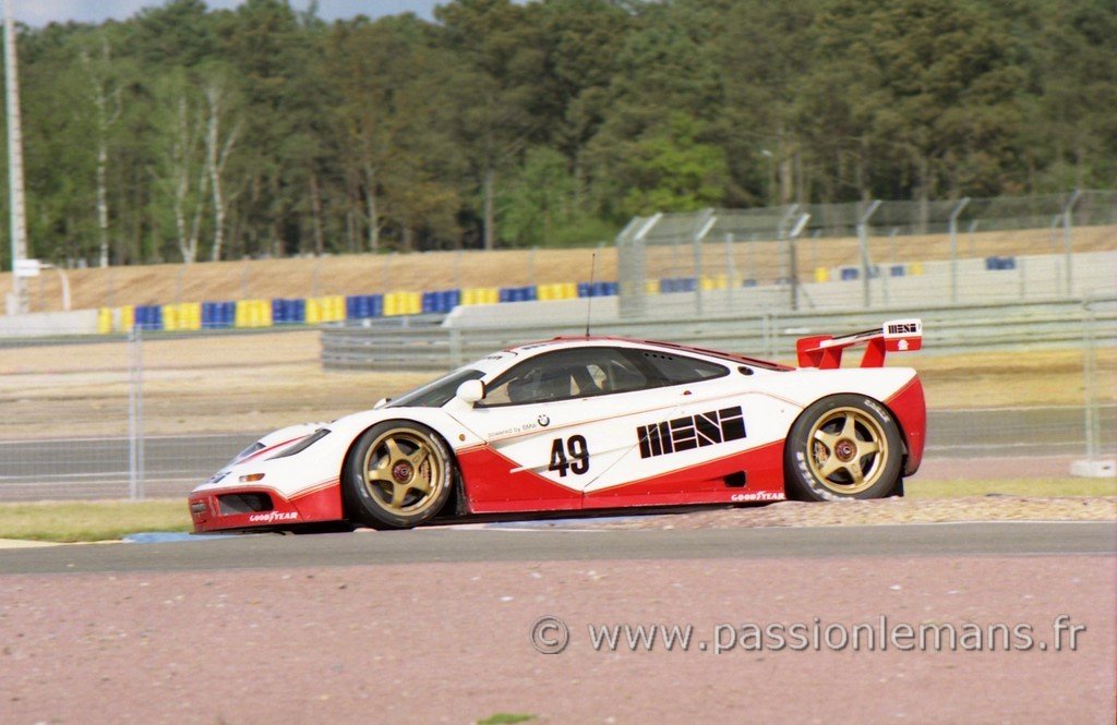 24h du mans 1995 McLaren F1 GTR N°49