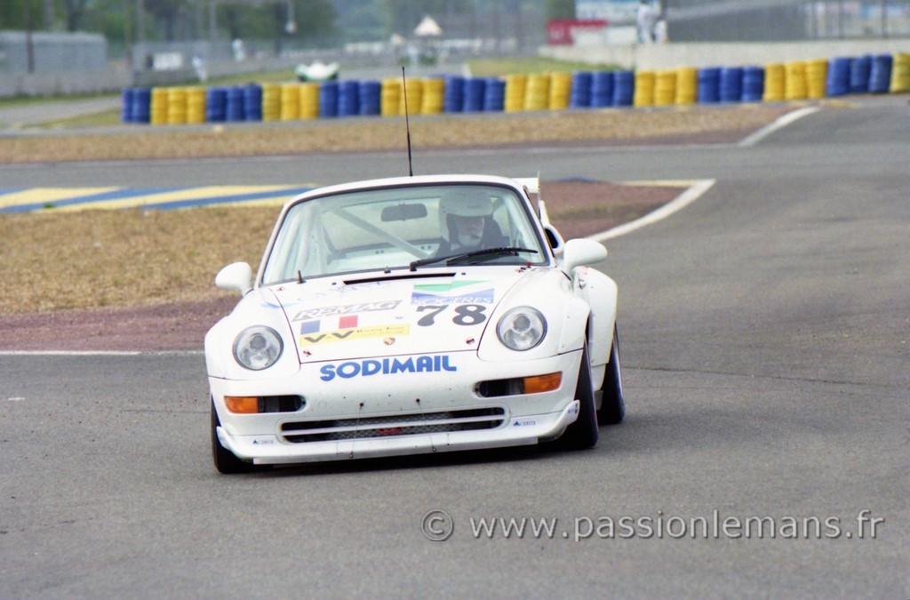 24h du mans 1995 Porsche 911 N°78