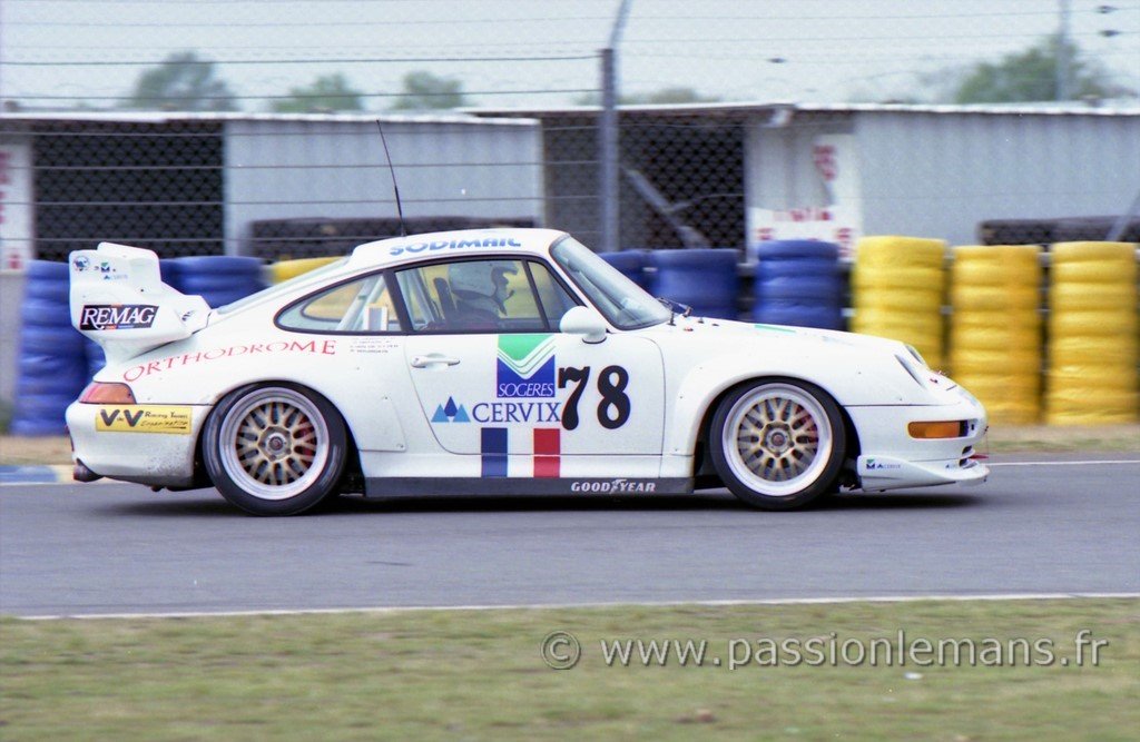 le mans 1995 Porsche 911 N°78