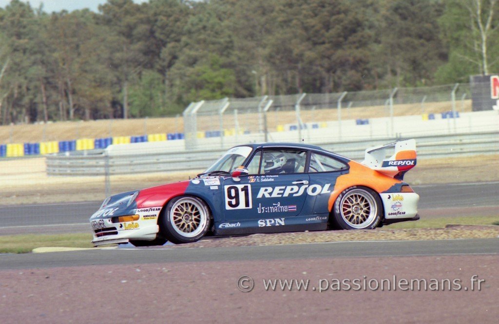 le mans 1995 Porsche N°91