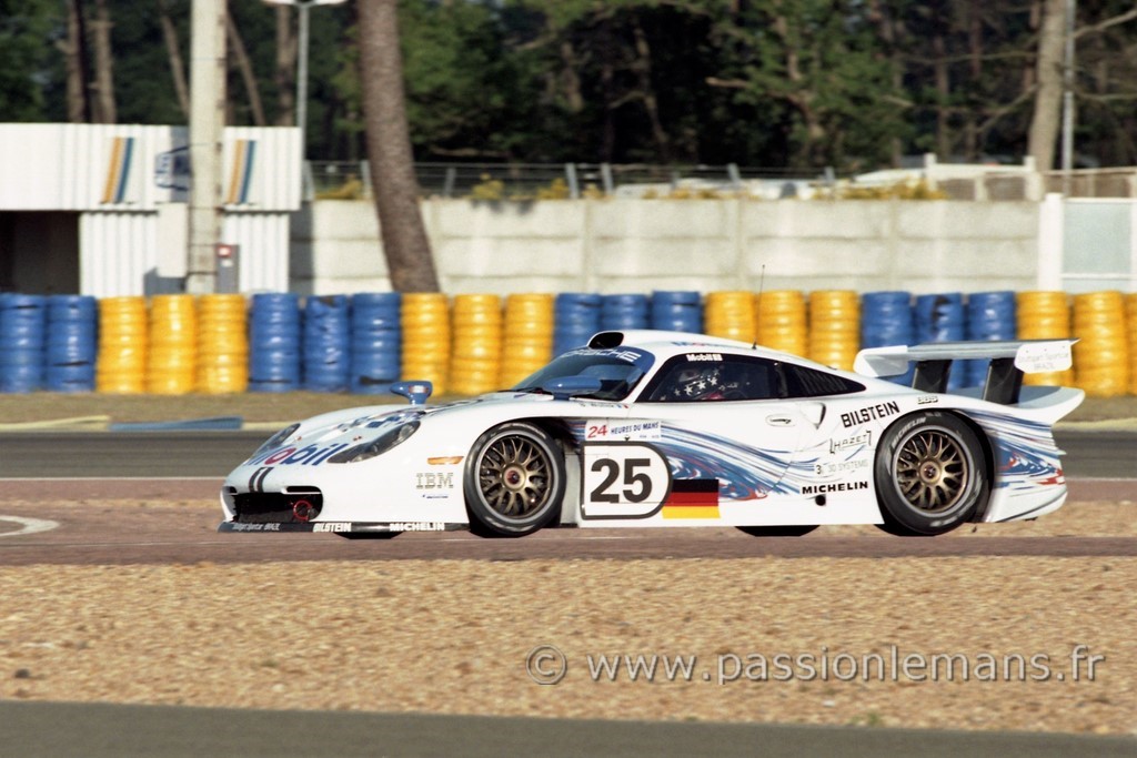 24h du mans 1997 Porsche 911 GT1 N°25