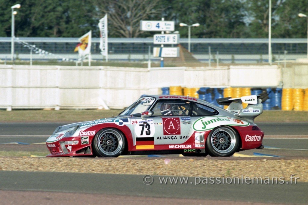 24h du mans 1997 Porsche 911 GT2 N°73