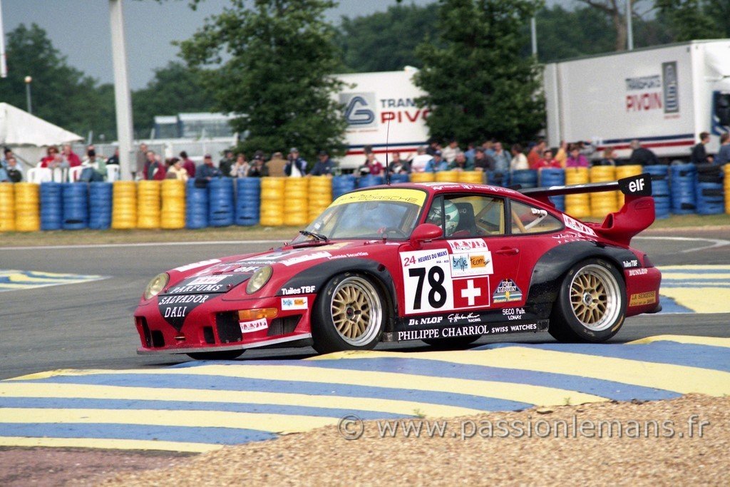 24h du mans 1997 Porsche 911 GT2 N°78