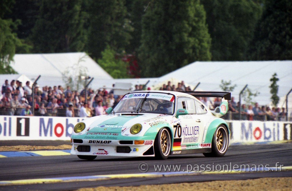24h du mans 1998 Porsche 911 GT2 N°70