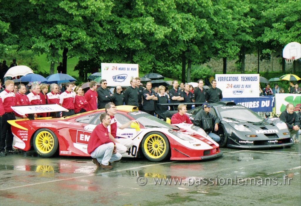 Pesage 24h du mans 1998