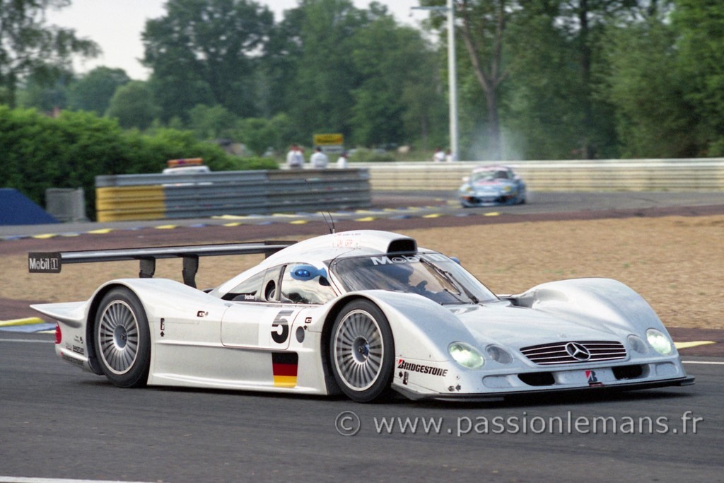 le mans 1999 Mercedes CLR N°5