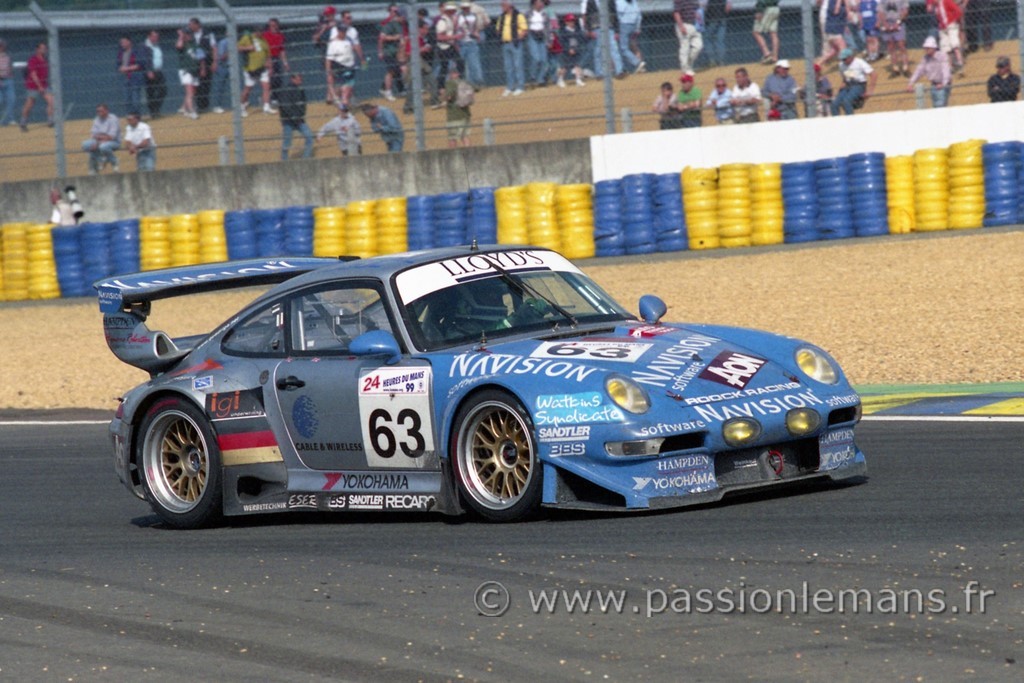 24h du mans 1999 Porsche 993 GT2 N°63