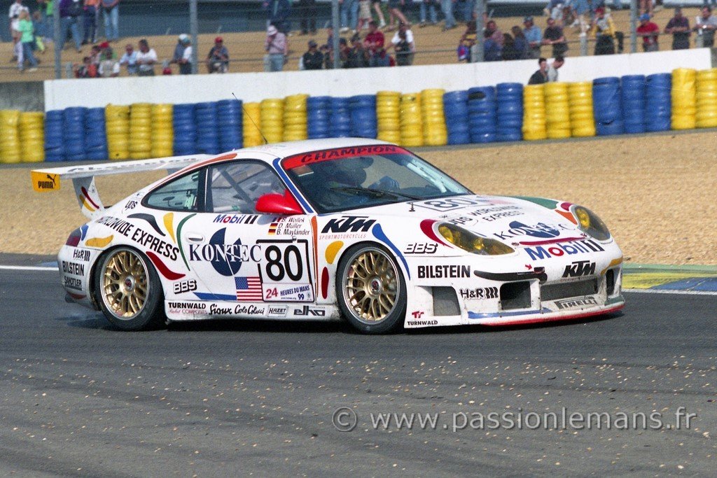 24h du mans 1999 Porsche 996