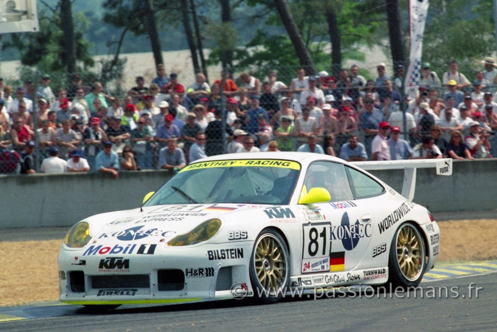 24h du mans 1999  Porsche 993 RSR N°81