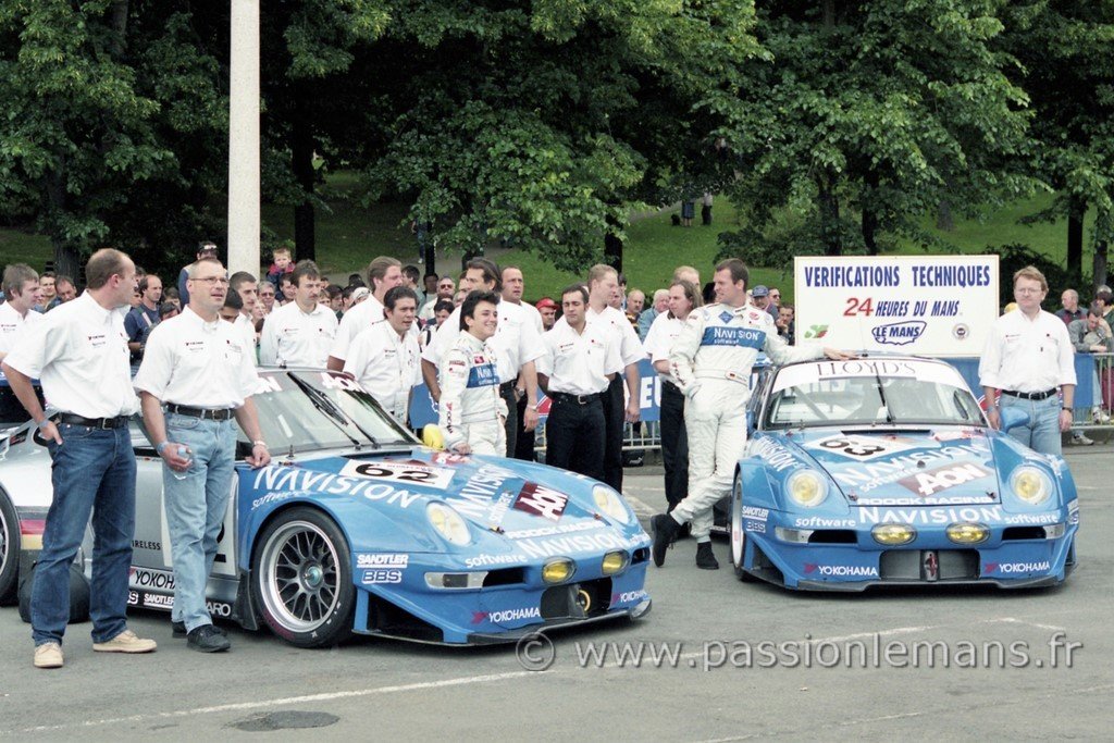 Roock Racing pesage 24h du mans 1999