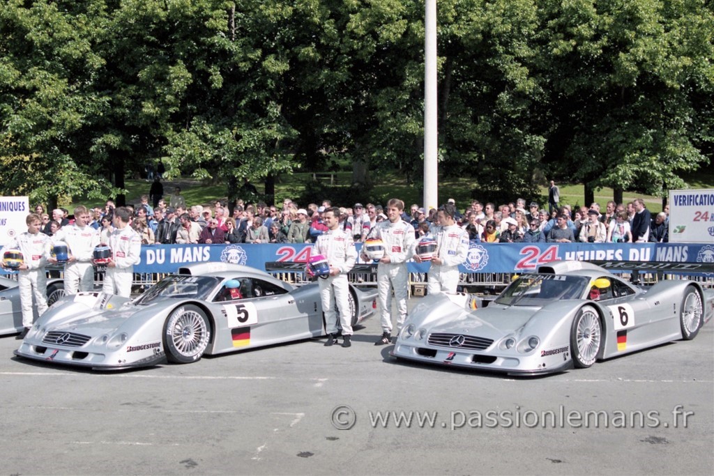 Team Mercedes 24h du mans 