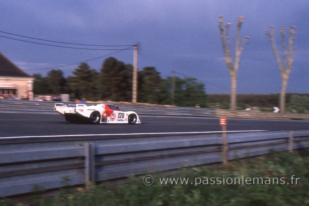 24h du Mans 1986 Mazda 757 N°170