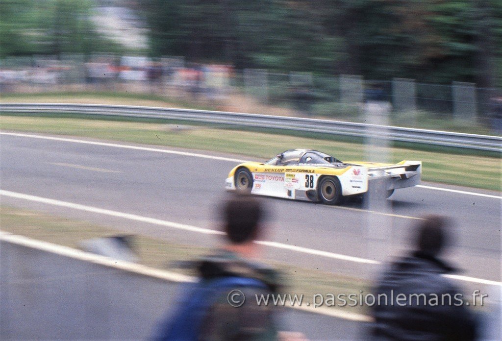 24h du Mans 1986 Toyota N°38