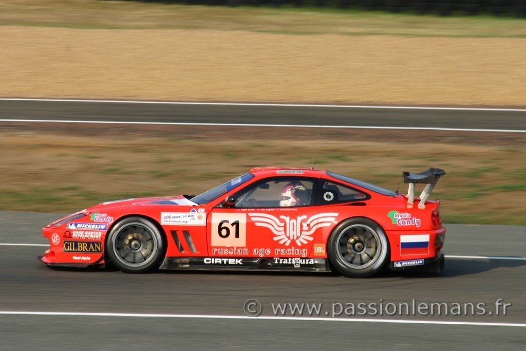 24h du mans 2006 Ferrari N°61