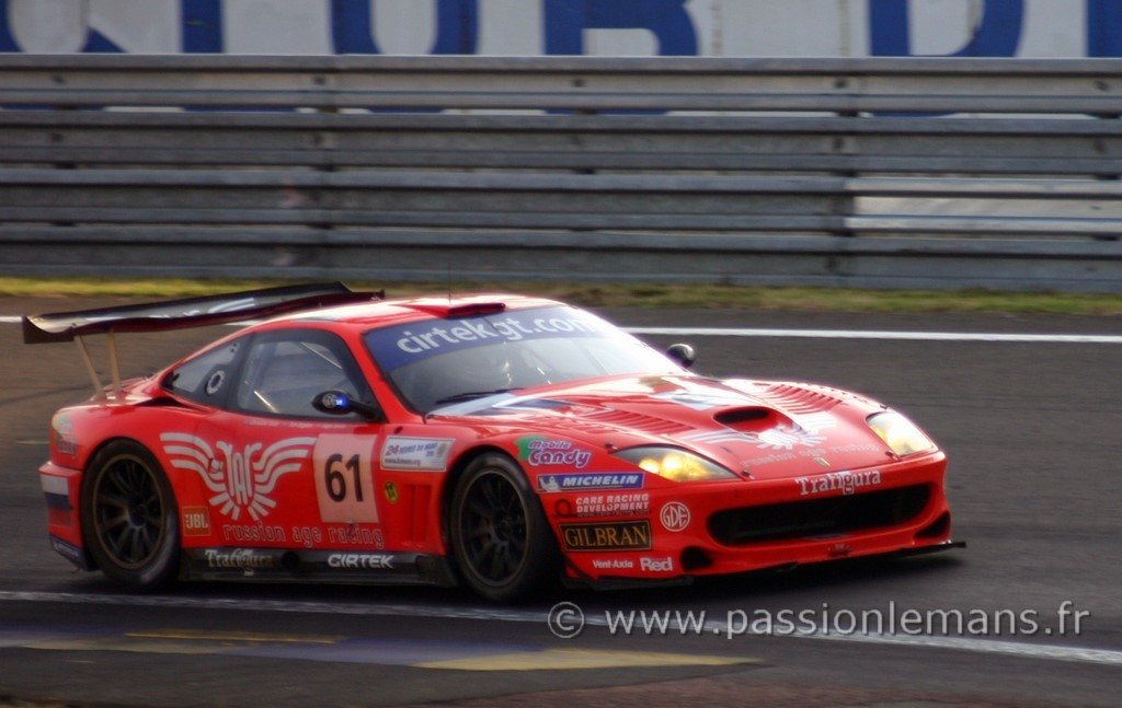 le mans 2006 Ferrari N°61