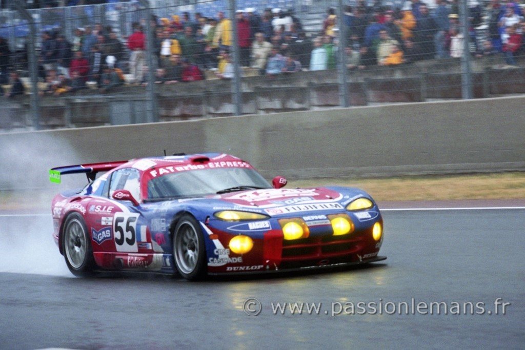 le mans 2001 Chrysler viper n°55