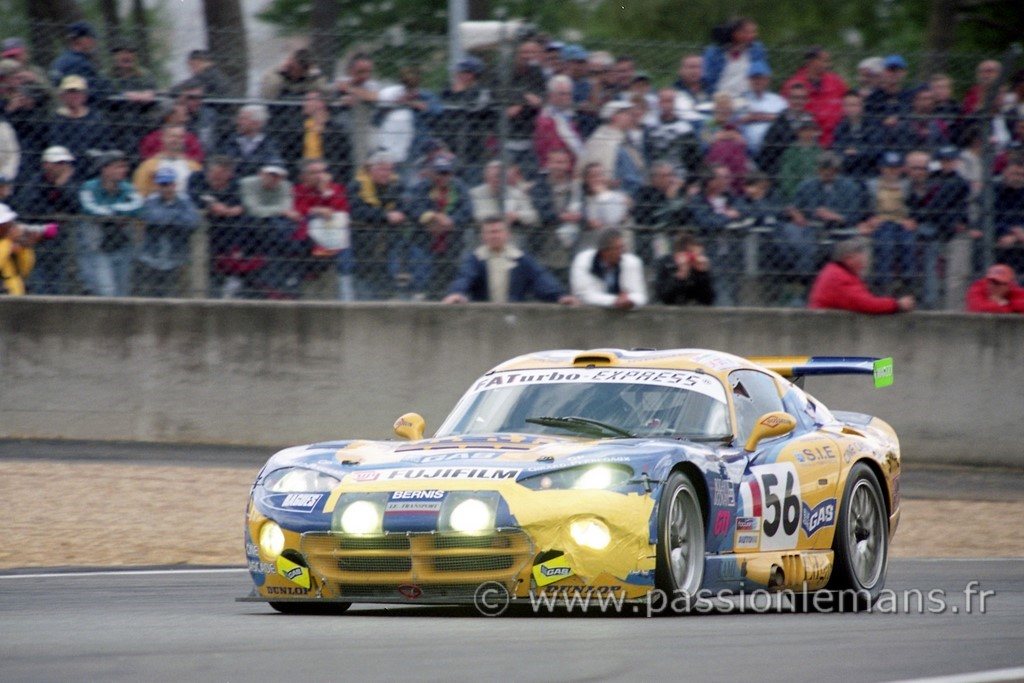 le mans 2001 Chrysler viper n°56