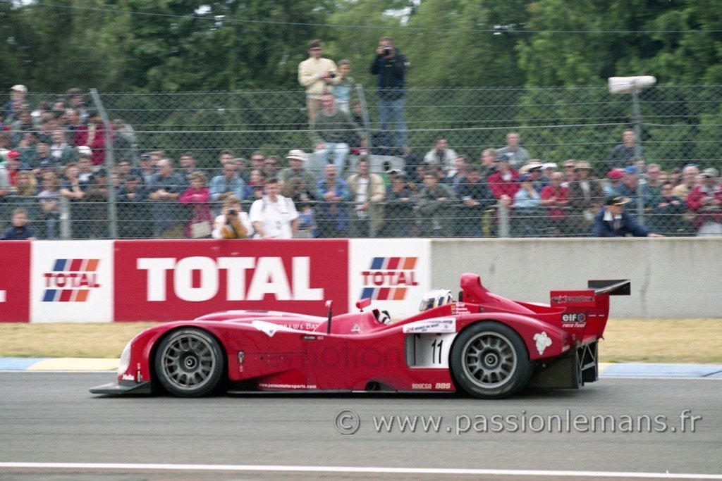 24h du mans 2001 Panoz N°11