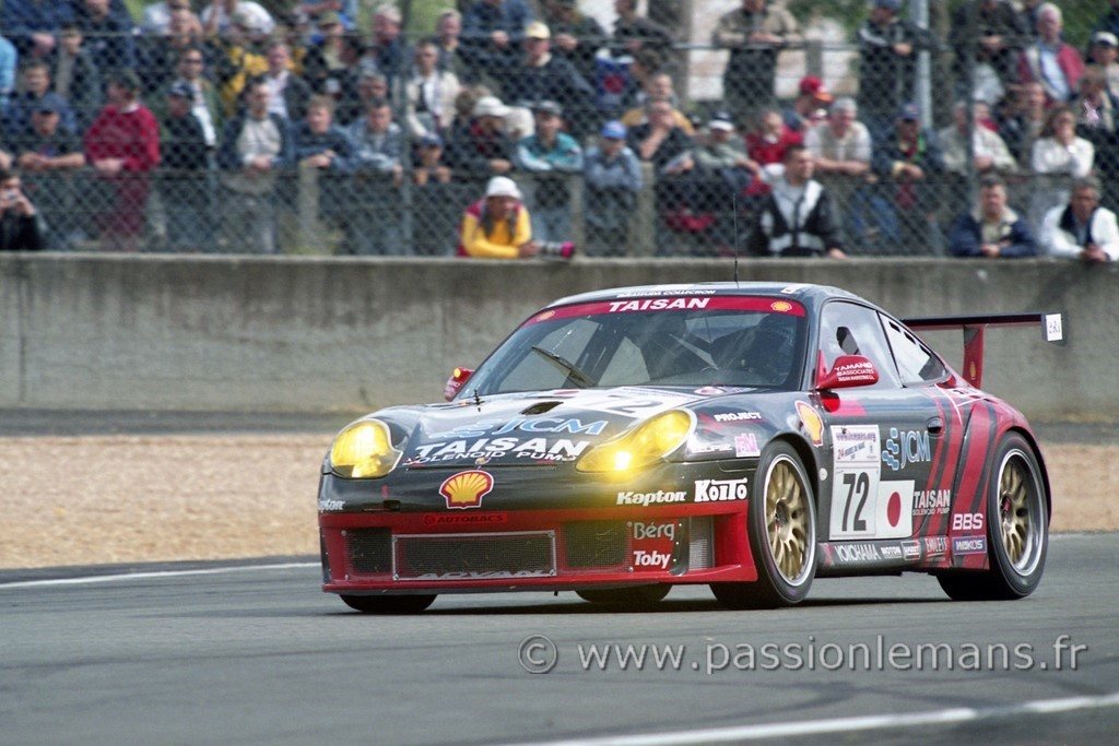 le mans 2001 Porsche N°72