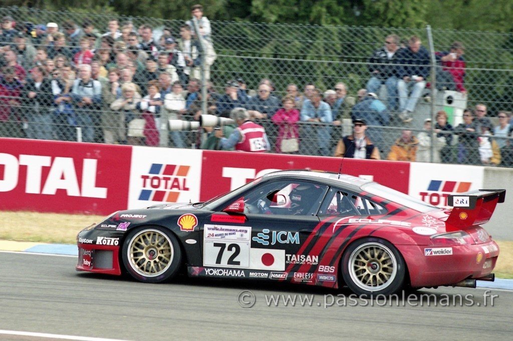 24h du mans 2001 Porsche N°72