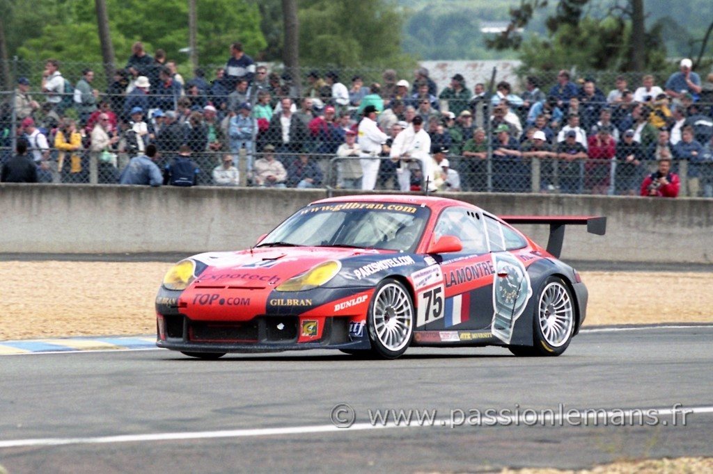 24h du mans 2001 Porsche N°75