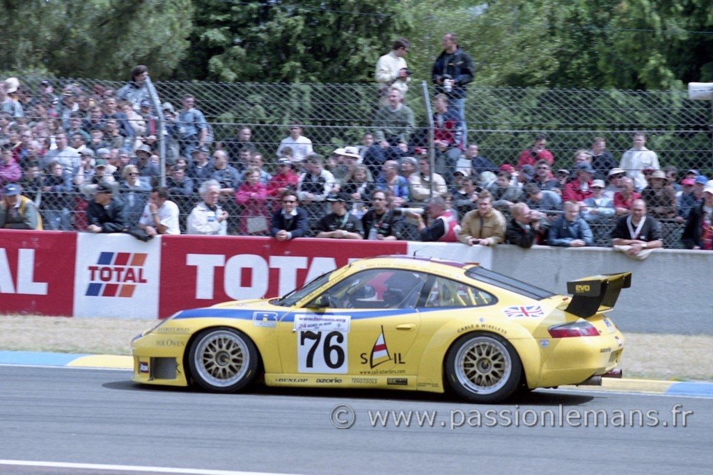 le mans 2001 Porsche N°76