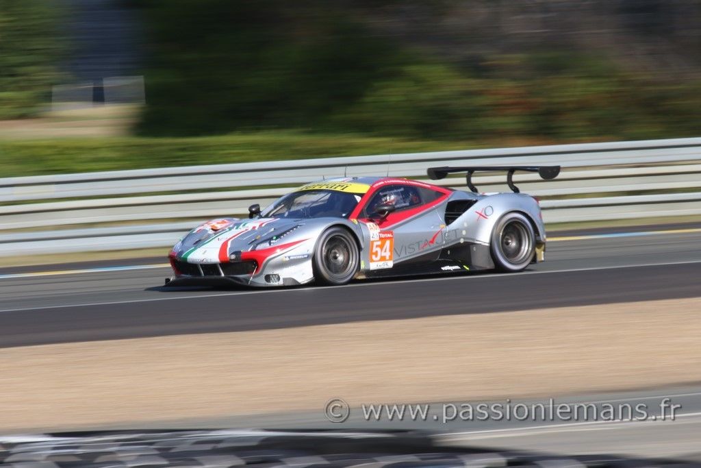 24h du mans 2020 Ferrari 488 GTE N°54