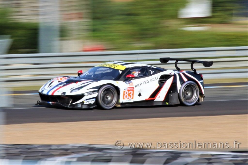 24h du mans 2020 Ferrari N°83